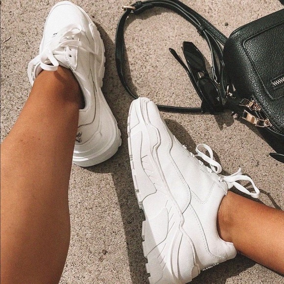 WINDSOR SMITH carte white sneakers size US10 - Picture 3 of 13